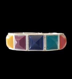 Vintage Multi Color Stretchy Bracelet