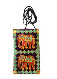 Beautiful Handcrafted Embroidered Sling Bag From India