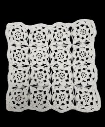 Beautiful Vintage Handcrafted Off White Doily