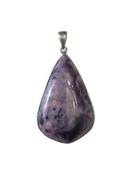 Pretty Vintage Purple Stone Pendant