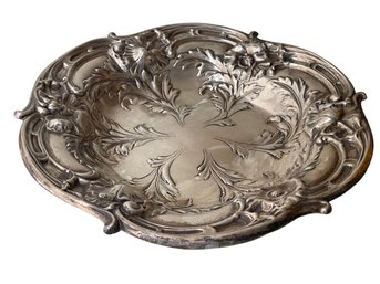 Reed &  Barton Sterling Silver Art Nouveau Dish 12.9t Toz