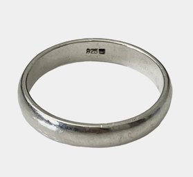 Sterling Silver Band, Size 11