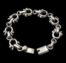 Beautiful Vintage Sterling Silver Link Bracelet