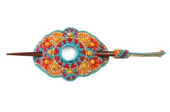 Beautiful Handcrafted Guatemalan Beaded Pony Tail Holder