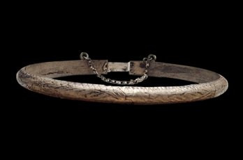 Vintage Sterling Silver Bangle Bracelet