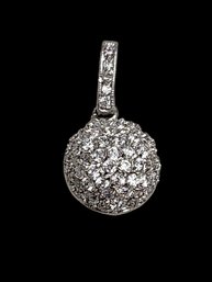 Beautiful Vintage Rhinestone Pendant