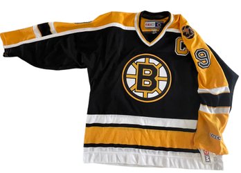 NWT Vtg CCM Boston Bruins Joe Thronton #19 Fabulous Official Licensed Jersey (READ DESCRIPTION!)