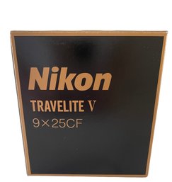 New In Box- Nikon 9x25 Travelite V Binoculars 7471