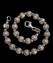 Vintage Italian Sterling Silver Bracelet