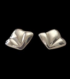 Vintage Sterling Silver Taxco Mexico Earrings