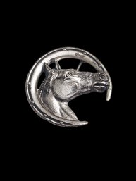 Vintage Sterling Silver Horse Pin/Brooch