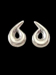 Vintage Sterling Silver Taxco Mexico Earrings