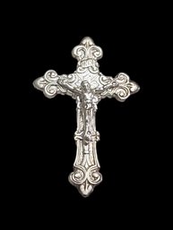 Vintage Kabana Sterling Silver Cross Pendant