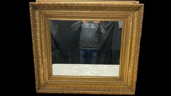 An Antique Gild Gold Frame / Mirror 41'x 35'