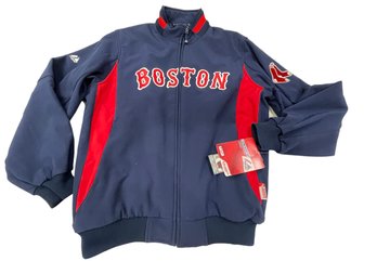 NWT Vtg Majestic Performance Apparel Boston Red Sox Therma Base Jacket Sz.L Retail $120