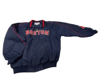 NWOT Majestic Authentic Collection Boston Red Sox Fleece Lined Jacket Full Zip Front Sz. L