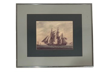The 1795 American Eagle Ship Print