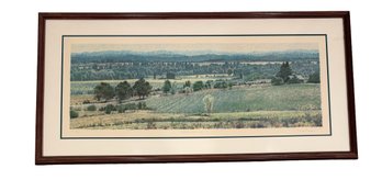 Hillside Morning Pencil Signed & Numbered By Artist