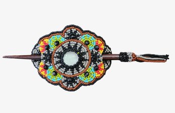 Beautiful Handcrafted Guatemalan Beaded Pony Tail Holder