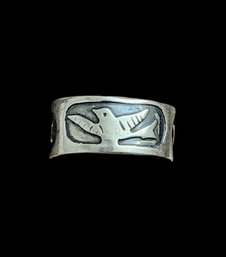 Vintage Sterling Silver Ring, Size 7