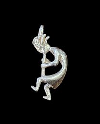 Vintage Sterling Silver Kokopelli Pendant