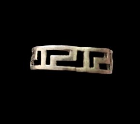 Vintage Sterling Silver Adjustable Ring, Size 6