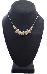 Vintage Beaded Shell Necklace