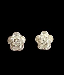Vintage Flower Stud Earrings