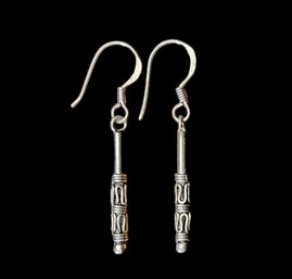 Vintage Sterling Silver Dangle Earrings