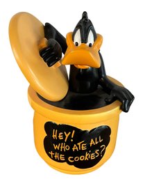 Vintage Daffy Duck Cookie Jar (b-13)