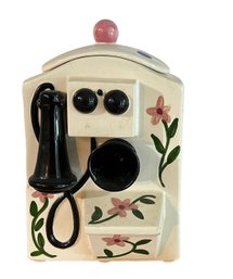 Vintage McCoy Telephone Cookie Jar (b-15)