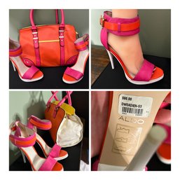 Aldo Purse And Matching Shoes Size 8.5