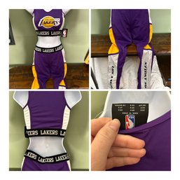 Athleisure Outfit Lakers Workout Wear Size Small/Medium Official NBA