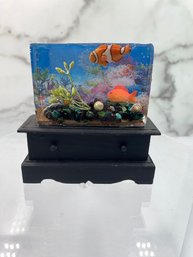 Hand Made Dollhouse Accessory: Fishtank