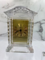 Battery Operated Led Crystal Clock 4x6