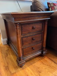 Thomasville Three Drawer End Table