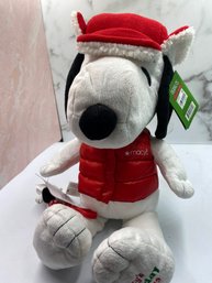 Brand NWT 14' Snoopy Plush Macy's 2015 W Bonus Zipper Charm