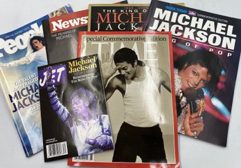 6 Michael Jackson Commemorative Magazines