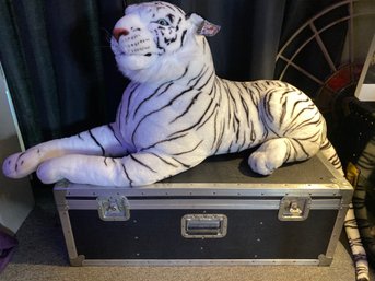 Giant NWT Plush White Tiger By Melissa & Doug