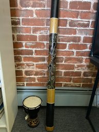 Little Bongo And Tribal Rain Stick - Percussion