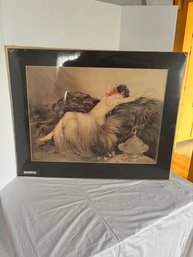 Matted Louis ICart 'Smoke'  Print