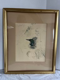 Framed & Signed Duck Print