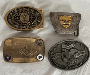 Vintage Lot Of Belt Buckles II