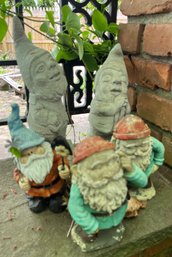 Lot Of Vintage Garden Gnomes II