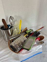 Assorted Lot Of Kitchen Tools / Microplanes