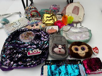 Purses And Knapsacks For Little Girls