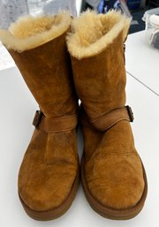 Tan Suede UGG Boots - Size 9