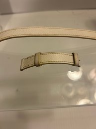 White HERMES Wrap Around Watch Band