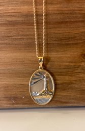 14k Gold Michael Anthony Lighthouse Pendant - JCPenney $329 Original Price