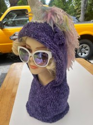 Purple Unicorn Hat